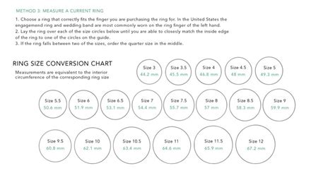 brilliant earth ring sizer|chart to measure ring size.